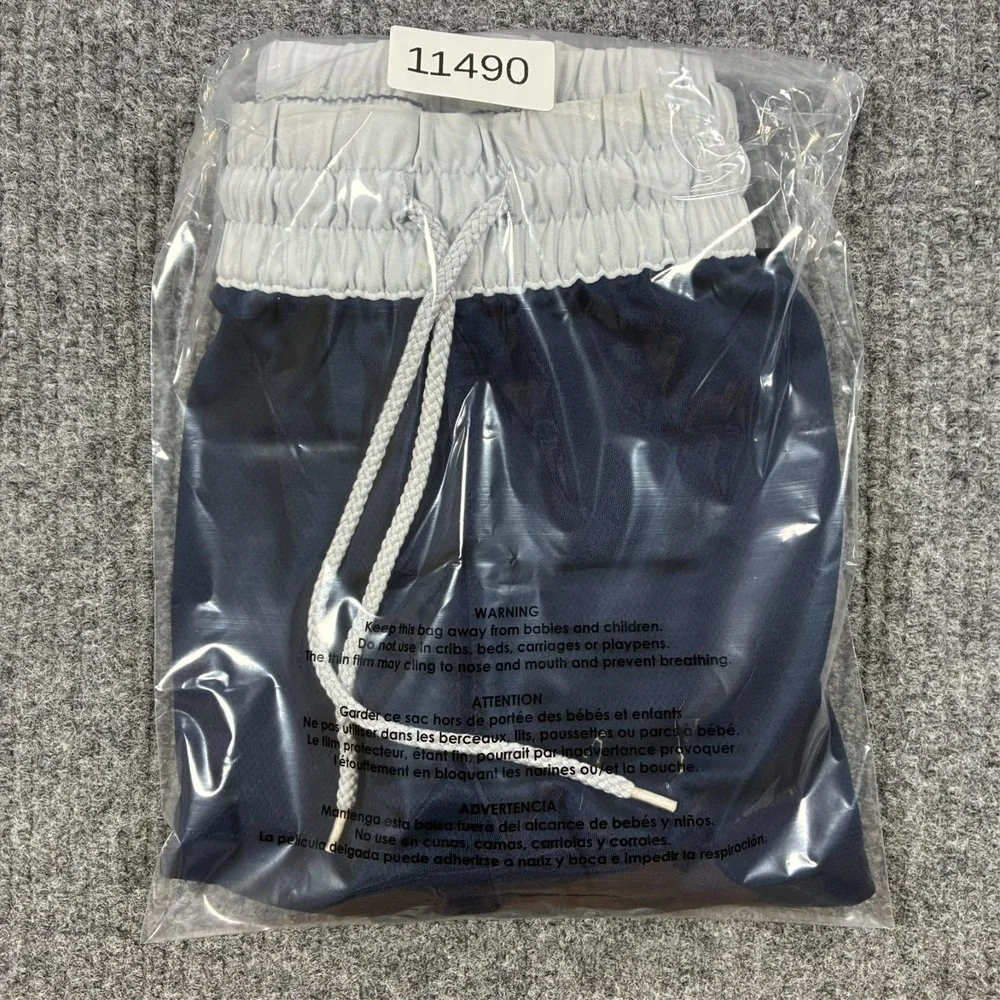 Adidas Basketball Club Mens Athletic Shorts XL Navy Pull On Drawstring Stretch